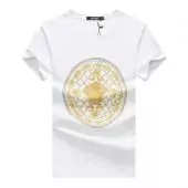 versace homme tshirts largest collection fashion v2107 medusa flower white